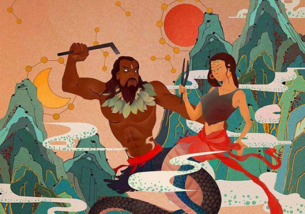 伏羲女媧為什麼是蛇身？也許那不是蛇，而是一個很重要的“器官”