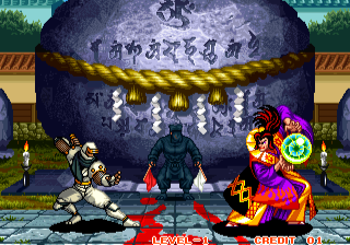 《侍魂》一切故事的真相，羅將神終於復活暗黑神，卻被它一口吞了