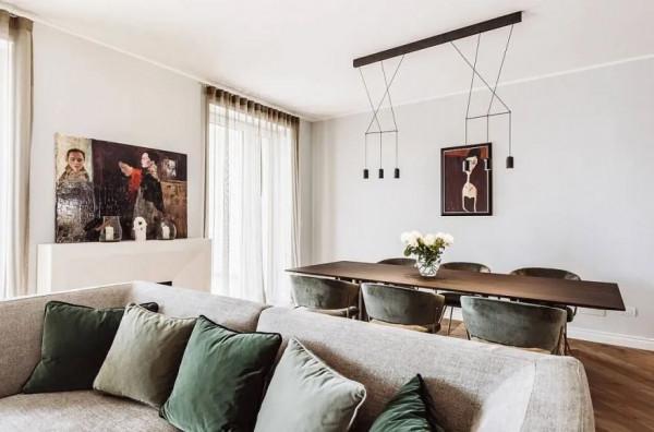 BONALDO米蘭新公寓｜低調奢華的天鵝絨復古之家