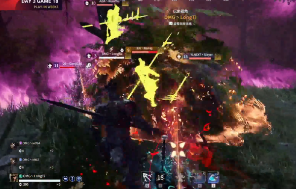 永劫無間世界賽：Q9決賽圈金剛伏魔立大功，moli打出2w爆炸輸出