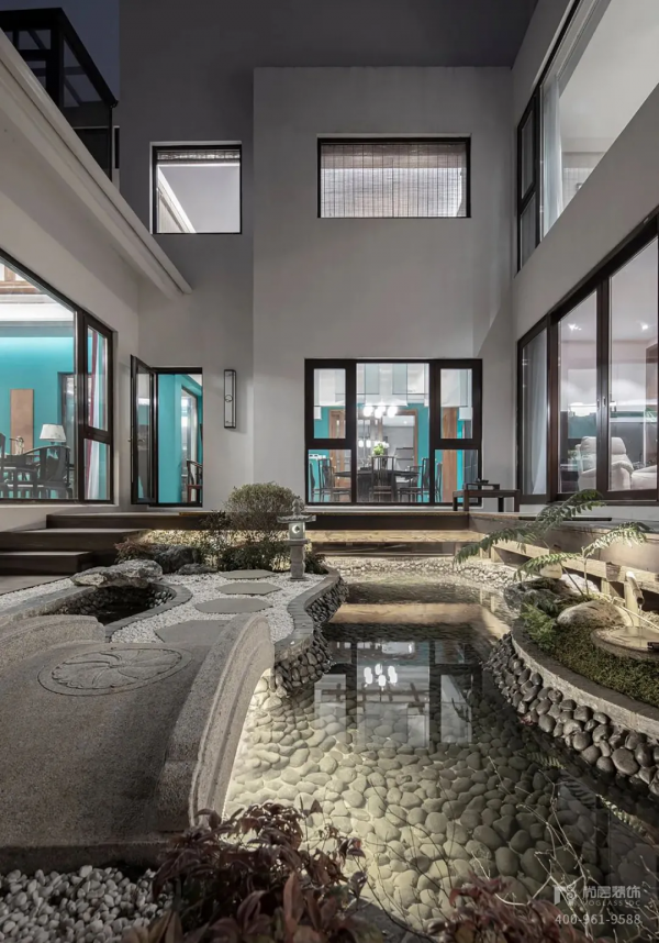 別墅時尚生活|於墨色山水空間裡,靜享水墨江南的婉約之美 別墅時尚生活|於墨色山水空間裡,靜享水墨江南的婉約之美