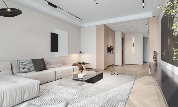 最新的160平的現代風設計（原木色），溫潤明亮質感且簡約溫馨