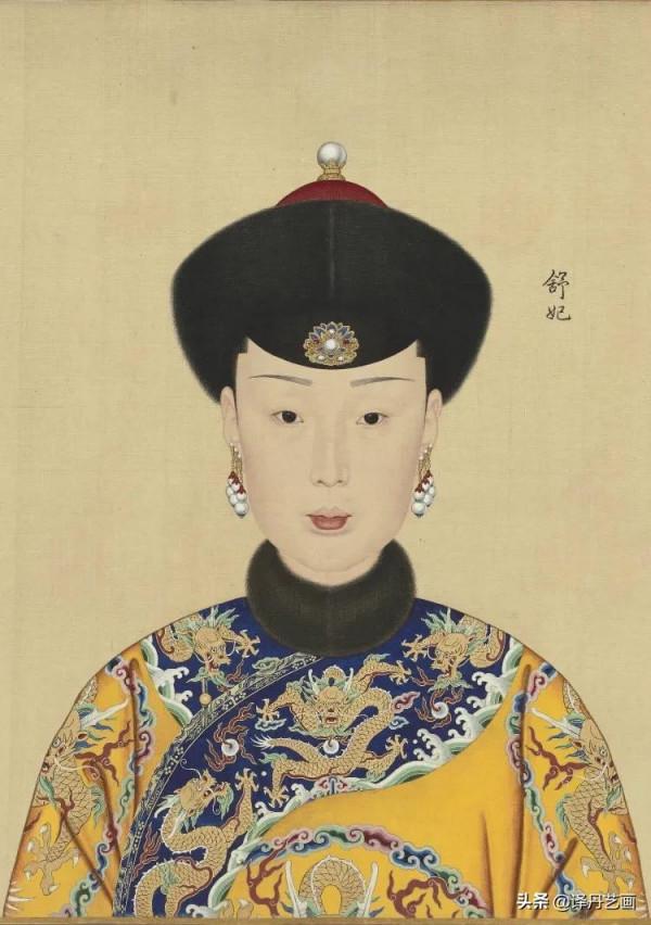 乾隆皇帝及其十二妃嬪難得一見的寫實肖像作品欣賞