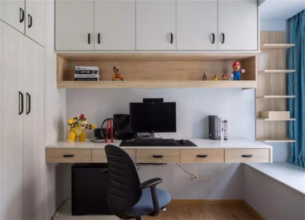 98平北歐風三居室舒適又溫馨，通頂的鞋櫃收納力強