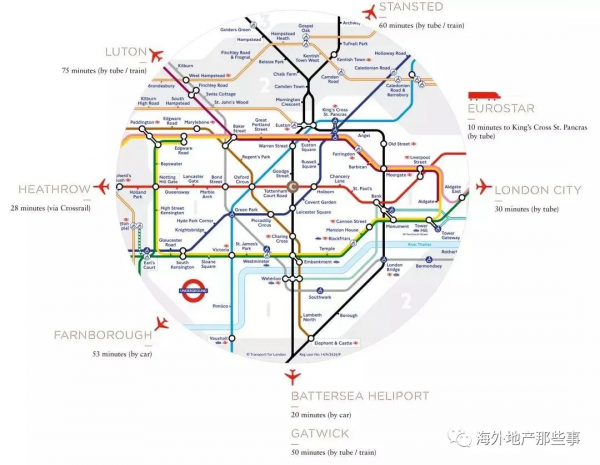 TCRW牛津街上的房樓下是高鐵步行4分鐘至中國城步行可至10所高校