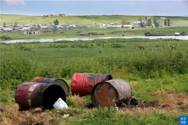 俄羅斯民族鄉，中俄界河可見俄羅斯奧洛契小鎮，夏季最佳避暑勝地