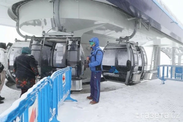 最新纜車、最高餐廳！塔什干滑雪好去處