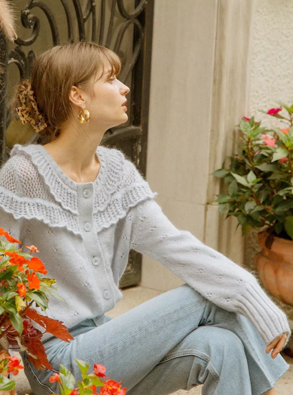 奶奶衫+連衣裙、西裝+闊腿褲，今秋王炸組合，顯高顯瘦炸了