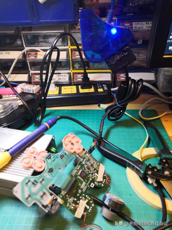 修PS2剪線手柄，結果修了個寂寞