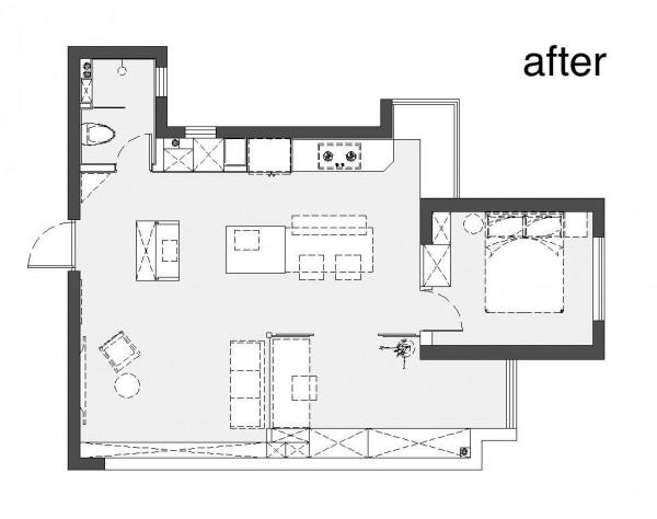 63㎡全能小戶型，獨立且開放