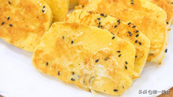 煎饃片直接下鍋煎不對，蘸水也不對，廚師長教你這樣做，外酥裡嫩