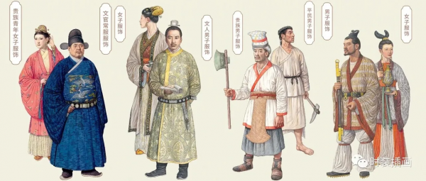 漫畫：中國古代服飾有多美？中國服飾通史告訴你