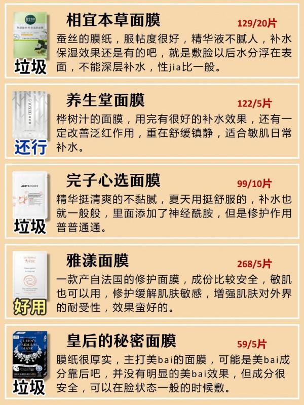 1+1&gt;2 高效面膜疊加大法 敷一次頂10次