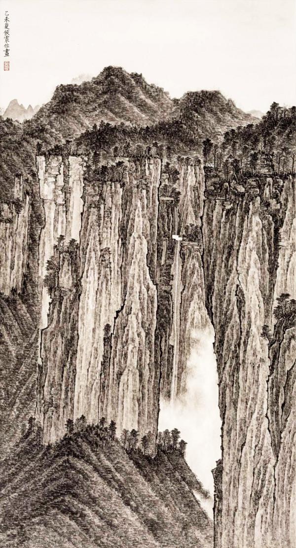 80後畫家侯震畢業作品被中央美院收藏 80後畫家侯震畢業作品被中央美院收藏