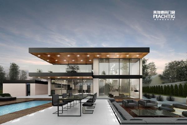 美加德尚門窗以舒適高階的配色，打造出高質感的高階家居