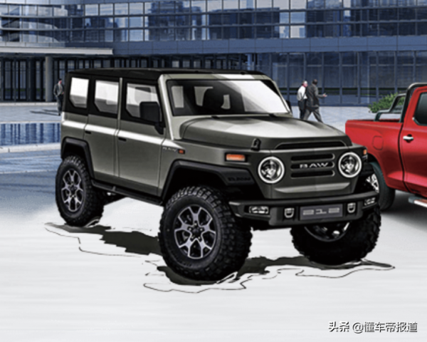 新車 | 官宣！2022年上市，曝北汽製造新BJ 212，坦克300新對手來了