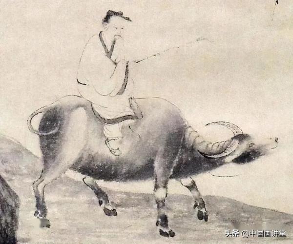 老子騎牛,紫氣東來 老子騎牛,紫氣東來