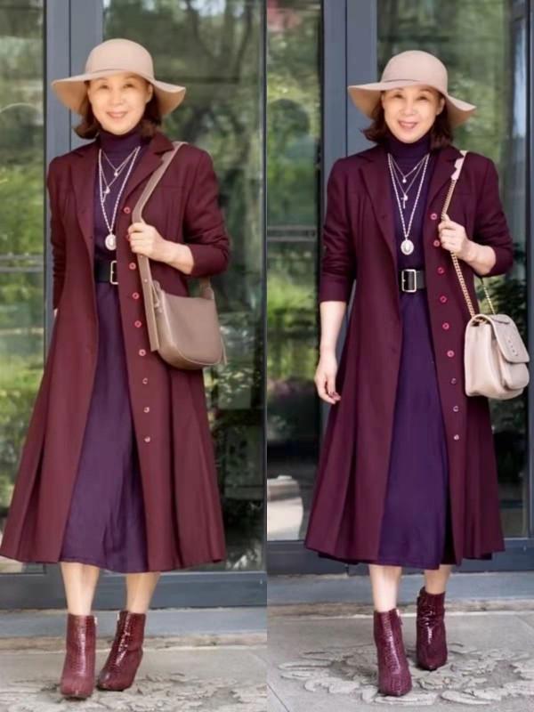 被65歲微胖奶奶圈粉了,冬季打扮時尚又減齡,簡約優雅可以照著穿 被65歲微胖奶奶圈粉了,冬季打扮時尚又減齡,簡約優雅可以照著穿