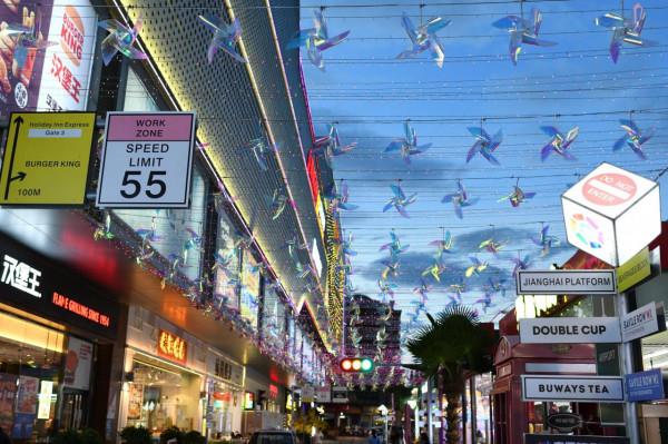 中秋假期的江海廣場