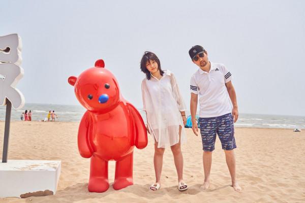 【X自駕】開寶馬5系插混，打卡秦皇島海岸，帆船、動漫任你玩