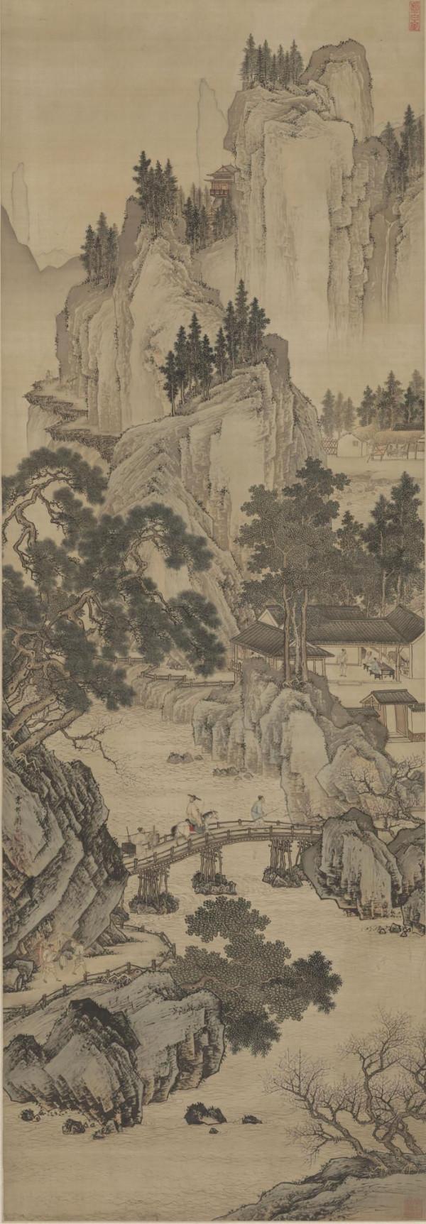 周臣山水畫賞析