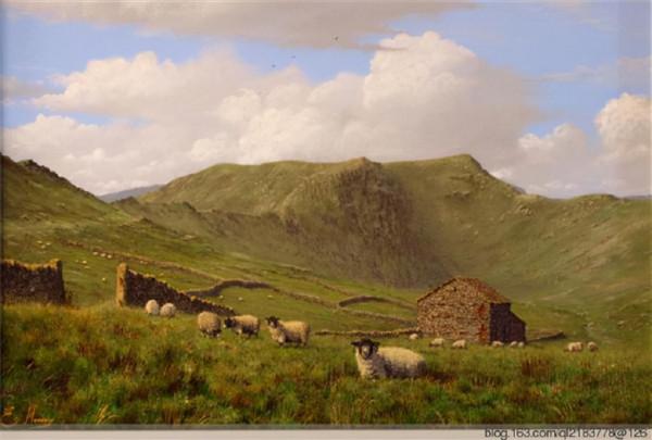 英國藝術家Edward.Hersey田園,一種美好的記憶 英國藝術家Edward.Hersey田園,一種美好的記憶