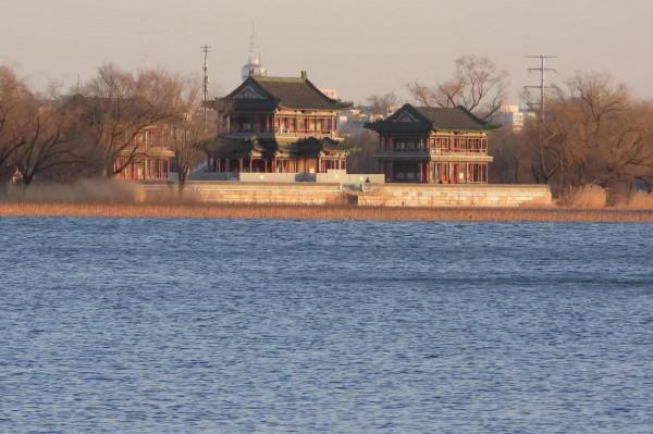 初冬頤和園 西堤觀六橋