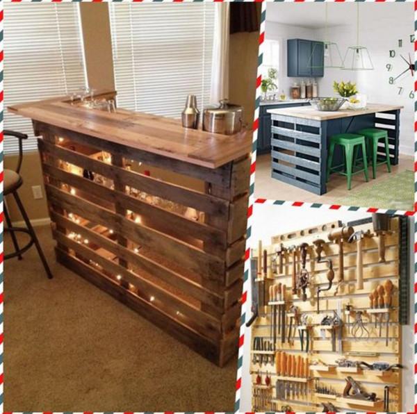 島臺不用磚砌，用木板條搭一個也挺穩的，成本又低，放在廚房正好