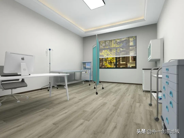 簡約溫暖的醫院空間，守護腳下每一份健康