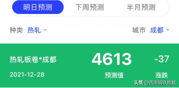 「每日鋼市」黑色期貨大跌，鋼價集體走低