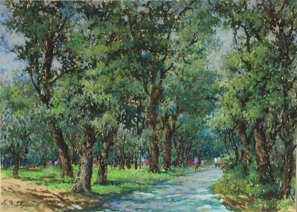 中國當代最具收藏價值畫家：楊忠義