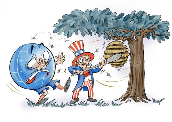 美國給世界添了多少亂?丨小象漫評 美國給世界添了多少亂?丨小象漫評