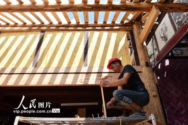 重慶酉陽：修繕古建築 傳承歷史文脈