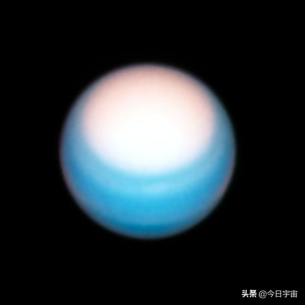 哈勃2021年的外太陽系照片