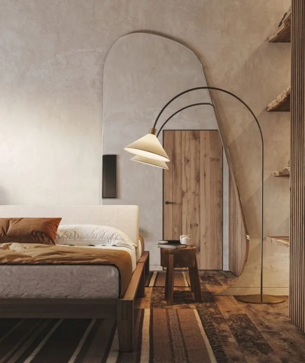 99㎡三居室，全屋裝滿大型傢俱，竟比120㎡還寬敞