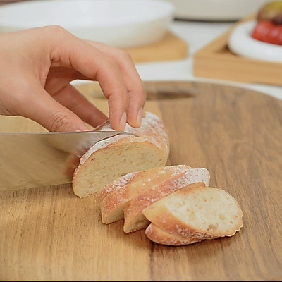 廚娘教你一招巧做#一學就會快手菜#法棍水果能量碗