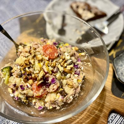 減脂金槍魚沙律，要的就是這個家常口兒