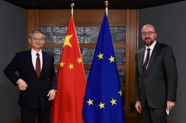 張明大使辭行拜會歐盟機構主要領導人及高官 張明大使辭行拜會歐盟機構主要領導人及高官