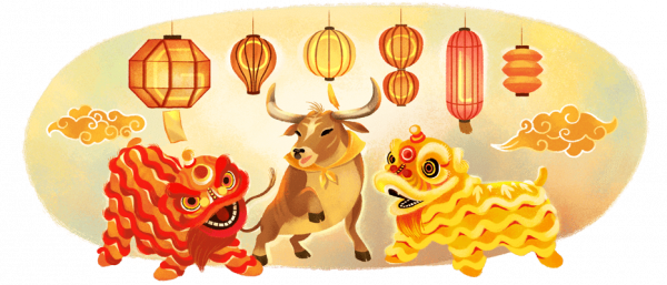 新春Doodle大集合:看Google如何講十二生肖的故事 新春Doodle大集合:看Google如何講十二生肖的故事