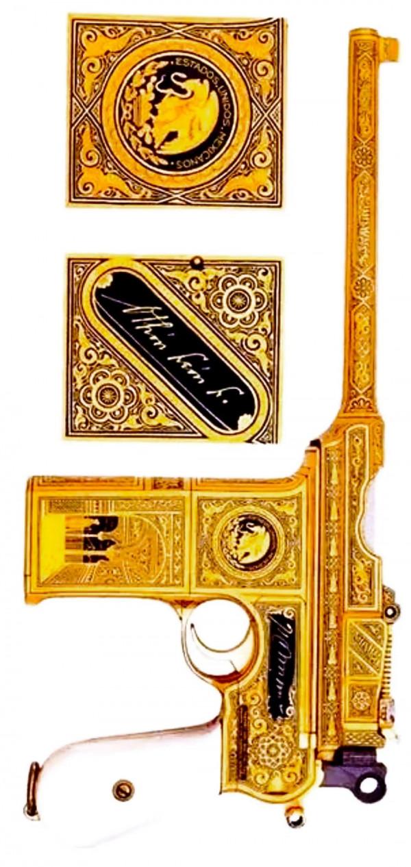 駁克槍原廠製造和收藏品的清晰大圖