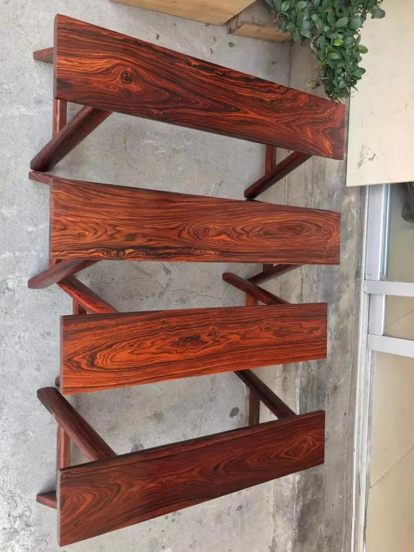 四條凳子=四套房子？！這海南黃花梨工藝品有點意思啊