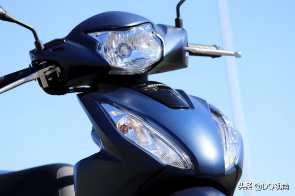 通勤代步踏板，本田Dio110，百公里油耗不足2L，可惜不引入國內