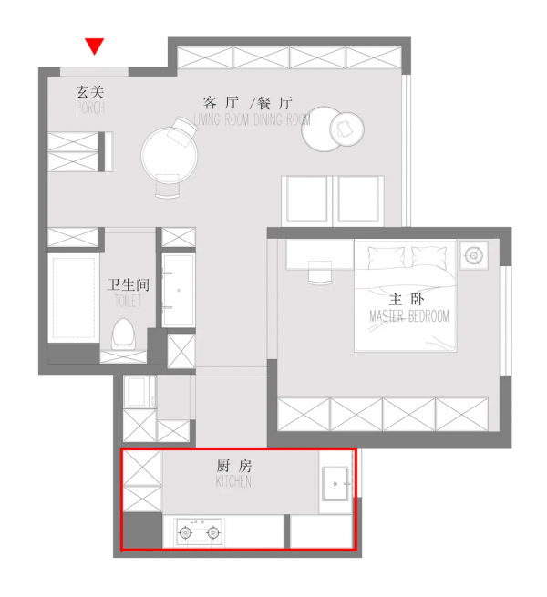 平平無奇56㎡,精摳每1mm,這才是最適合小戶型的絕美法式風 平平無奇56㎡,精摳每1mm,這才是最適合小戶型的絕美法式風