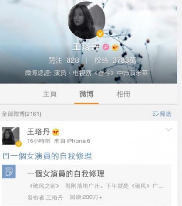 王珞丹的幻滅史