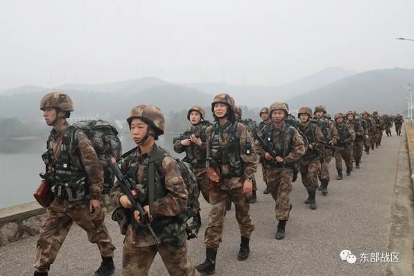 50公里負重拉練，走起