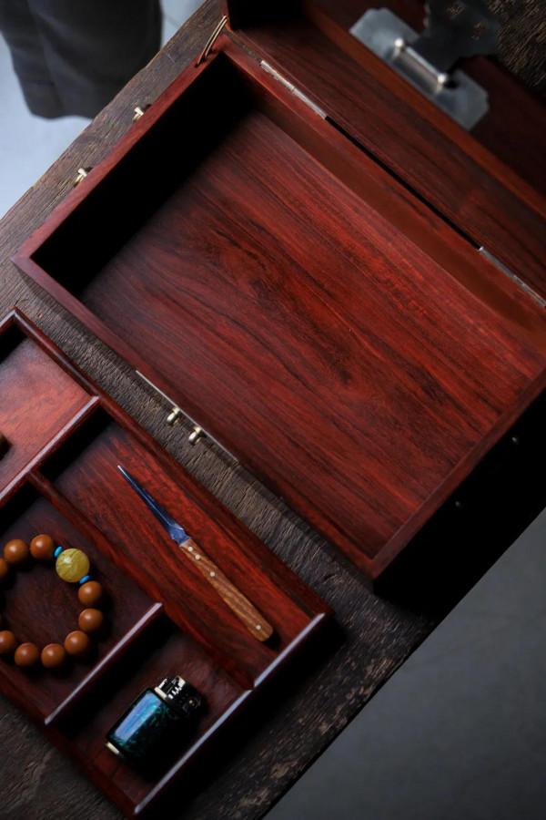 小葉紫檀 | 龍鳳呈祥 首飾盒