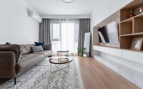 櫃子做一體式越來越普遍，看她家，不僅收納強大，還不佔空間