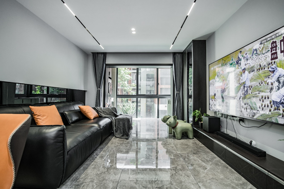 「愛與安心」120㎡現代簡約風，四口之家溫馨舒適的生活