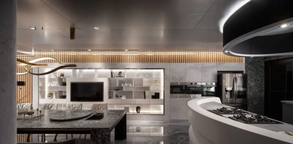 看膩廚房？這5套讓你眼界大開！20人大中島、小酒窖，顛覆想象