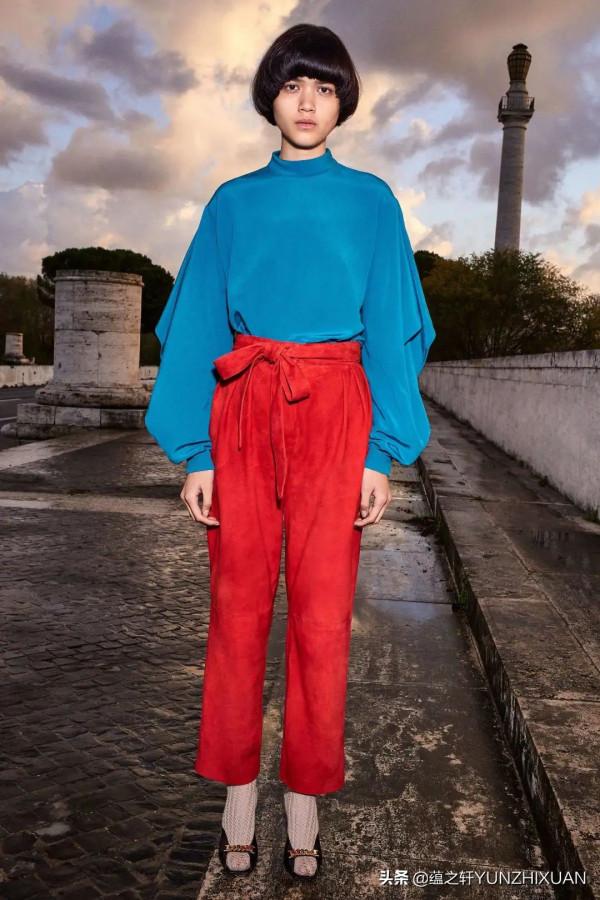 秋冬穿藍色也太好看了吧